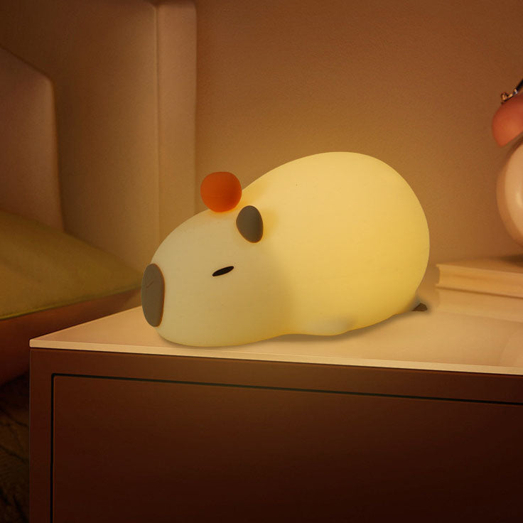 Capybara Cuddle Night Light