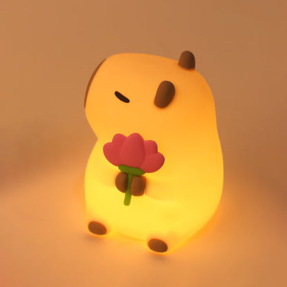 Capybara Cuddle Night Light