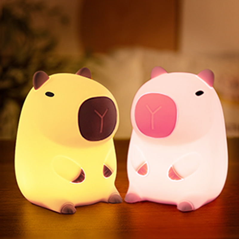 Capybara Cuddle Night Light