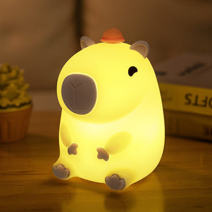 Capybara Cuddle Night Light