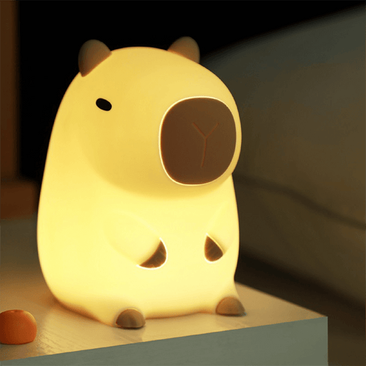 Capybara Cuddle Night Light