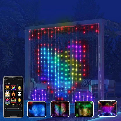 iToolMax Spark Curtain Lights