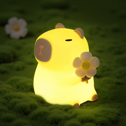 Capybara Cuddle Night Light