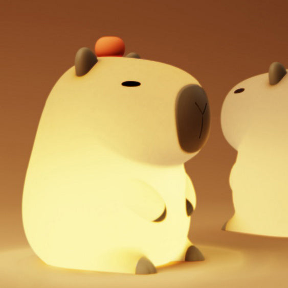 Capybara Cuddle Night Light